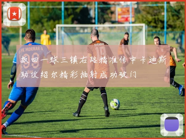 扳回一球三镇右路精准传中卡迪斯助攻绍尔精彩抽射成功破门